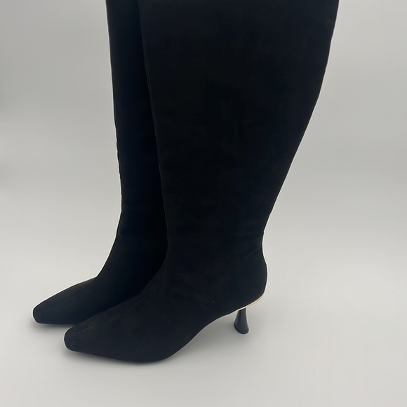 Alfani Womens Cecee Faux Suede Tall Knee-High Boots * - Picture 4 of 6